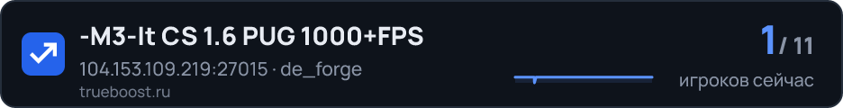 M3 t CS 1.6 PUG 1000+FPS