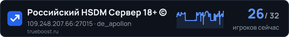 Российский HSDM Сервер 18+ ©