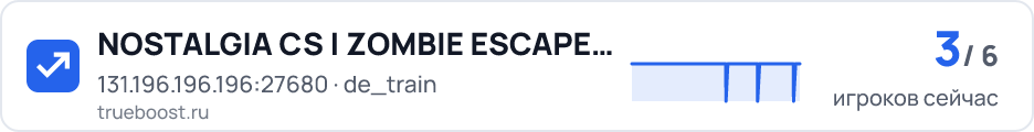 NOSTALGIA CS | ZOMBIE ESCAPE | FREE-VIP…