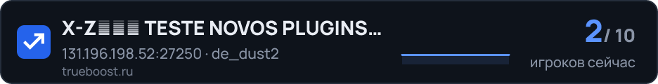 X-Zᴏɴᴇ TESTE NOVOS PLUGINS