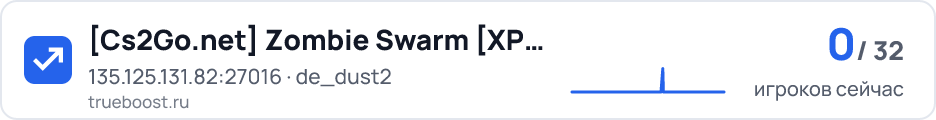 Cs2Go.net Zombie Swarm XP | LEVELS…