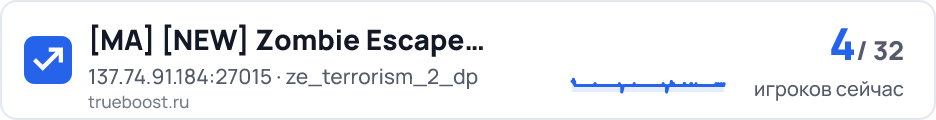 MA NEW Zombie Escape FreeVIP + x6EXP