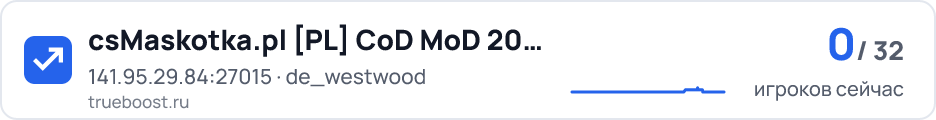 csMaskotka.pl PL CoD MoD 201 LvL | VIP…
