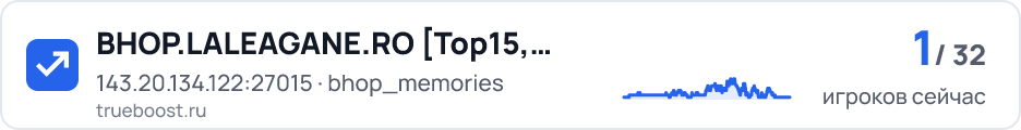 BHOP.LALEAGANE.RO Top15, RecordBOT, Race
