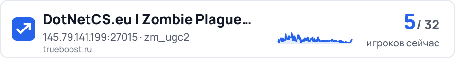DotNetCS.eu | Zombie Plague 24/7 + FreeVIP