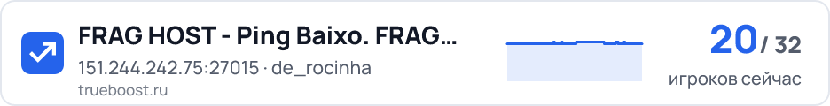 FRAG HOST - Ping Baixo. FRAG Alto - Pega…