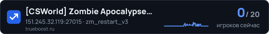 CSWorld Zombie Apocalypse Level OldShool