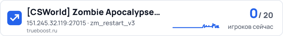 CSWorld Zombie Apocalypse Level OldShool