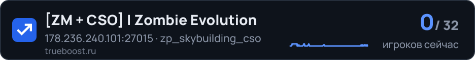 ZM + CSO | Zombie Evolution