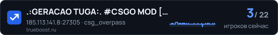 GERACAO TUGA #CSGO MOD VIP FREE