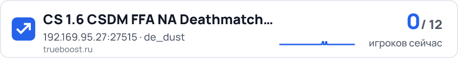 CS 1.6 CSDM FFA NA Deathmatch UNDER…