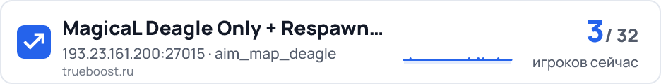 MagicaL Deagle Only + Respawn + XP Rank…