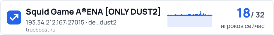 Squid Game A®ENA ONLY DUST2