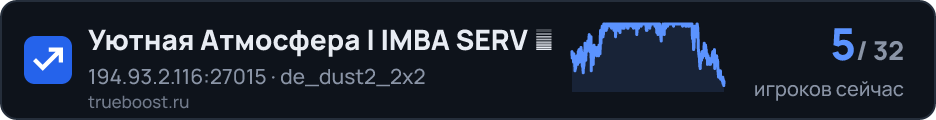 Уютная Атмосфера | IMBA SERV ★