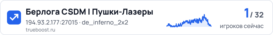 Берлога CSDM | Пушки-Лазеры