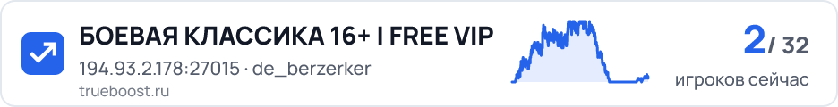 БОЕВАЯ КЛАССИКА 16+ | FREE VIP
