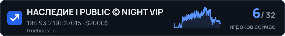 НАСЛЕДИЕ I PUBLIC © NIGHT VIP