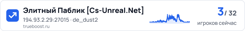Элитный Паблик Cs-Unreal.Net