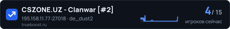 CSZONE.UZ - Clanwar 2