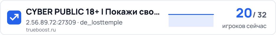 СYBER PUBLIC 18+ | Покажи свой скилл!