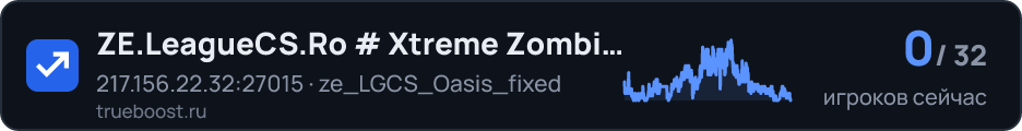 ZE.LeagueCS.Ro # Xtreme Zombie Escape 18)