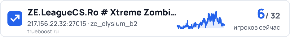 ZE.LeagueCS.Ro # Xtreme Zombie Escape 18)