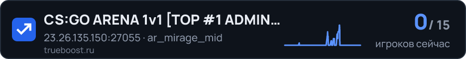 CS:GO ARENA 1v1 TOP #1 ADMIN ~ Drunk-Gaming