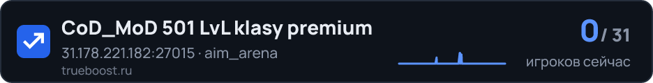 CoD_MoD 501 LvL klasy premium