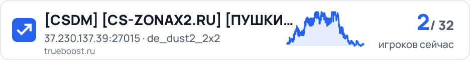 CSDM CS-ZONAX2.RU ПУШКИ + ЛАЗЕРЫ