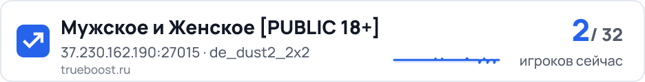 Мужское и Женское PUBLIC 18