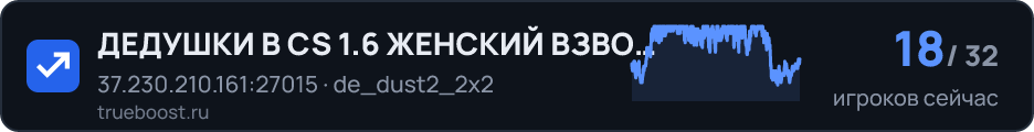 ДЕДУШКИ В CS 1.6 ЖЕНСКИЙ ВЗВОД 18