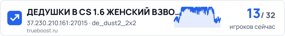 ДЕДУШКИ В CS 1.6 ЖЕНСКИЙ ВЗВОД 18