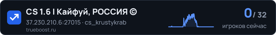 CS 1.6 | Кайфуй, РОССИЯ ©