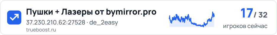 Пушки + Лазеры от bymirror.pro