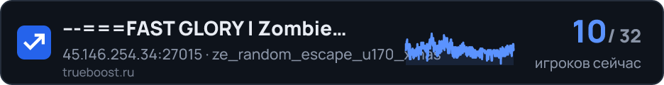 FAST GLORY | Zombie Escape FastDL+CSO Since…