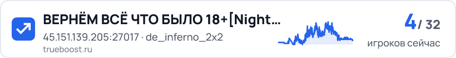 ВЕРНЁМ ВСЁ ЧТО БЫЛО 18 Night VIPs