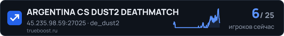 ARGENTINA CS DUST2 DEATHMATCH