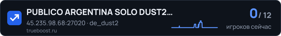PUBLICO ARGENTINA SOLO DUST2 (VIP Y SKINS…