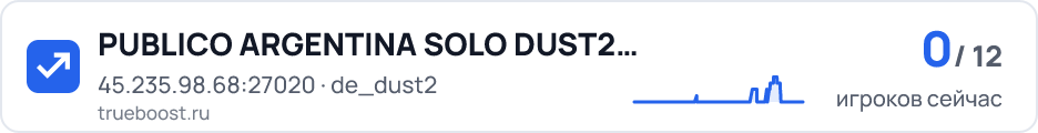 PUBLICO ARGENTINA SOLO DUST2 (VIP Y SKINS…