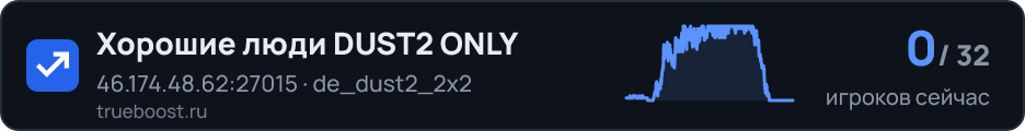 Хорошие люди DUST2 ONLY