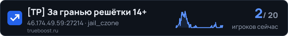 TP За гранью решётки 14+