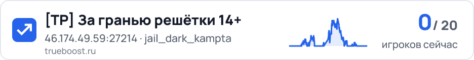 TP За гранью решётки 14+