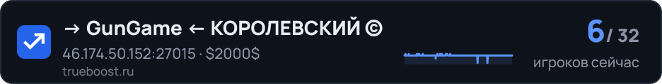GunGame КОРОЛЕВСКИЙ ©