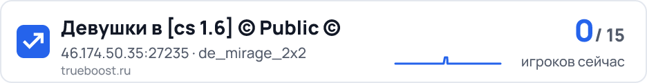 Девушки в cs 1.6 © Public ©