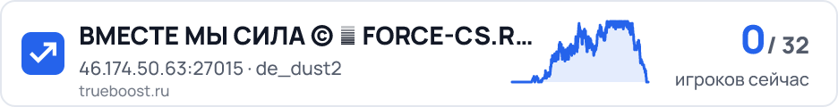 ВМЕСТЕ МЫ СИЛА © █ FORCE-CS.RU █