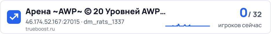 Арена ~AWP~ © 20 Уровней AWP