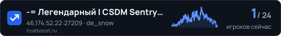 Легендарный | CSDM Sentry 24/7