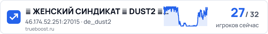 █ ЖЕНСКИЙ СИНДИКАТ █ DUST2 █