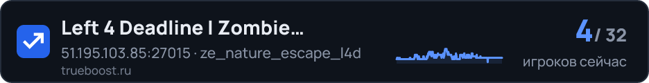 Left 4 Deadline | Zombie Escape | FREE VIP