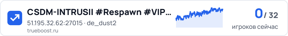 CSDM-INTRUSII #Respawn #VIP FREE #D2 Only